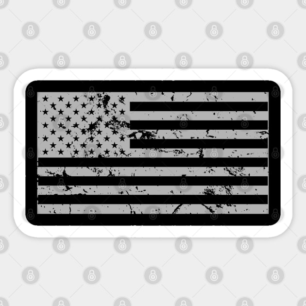 USA Flag, American, Patriot Sticker by Silly Me Studio